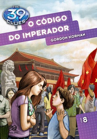Capa Brasileira: O Código do Imperador ( The 39 Clues #8) de Gordon Korman